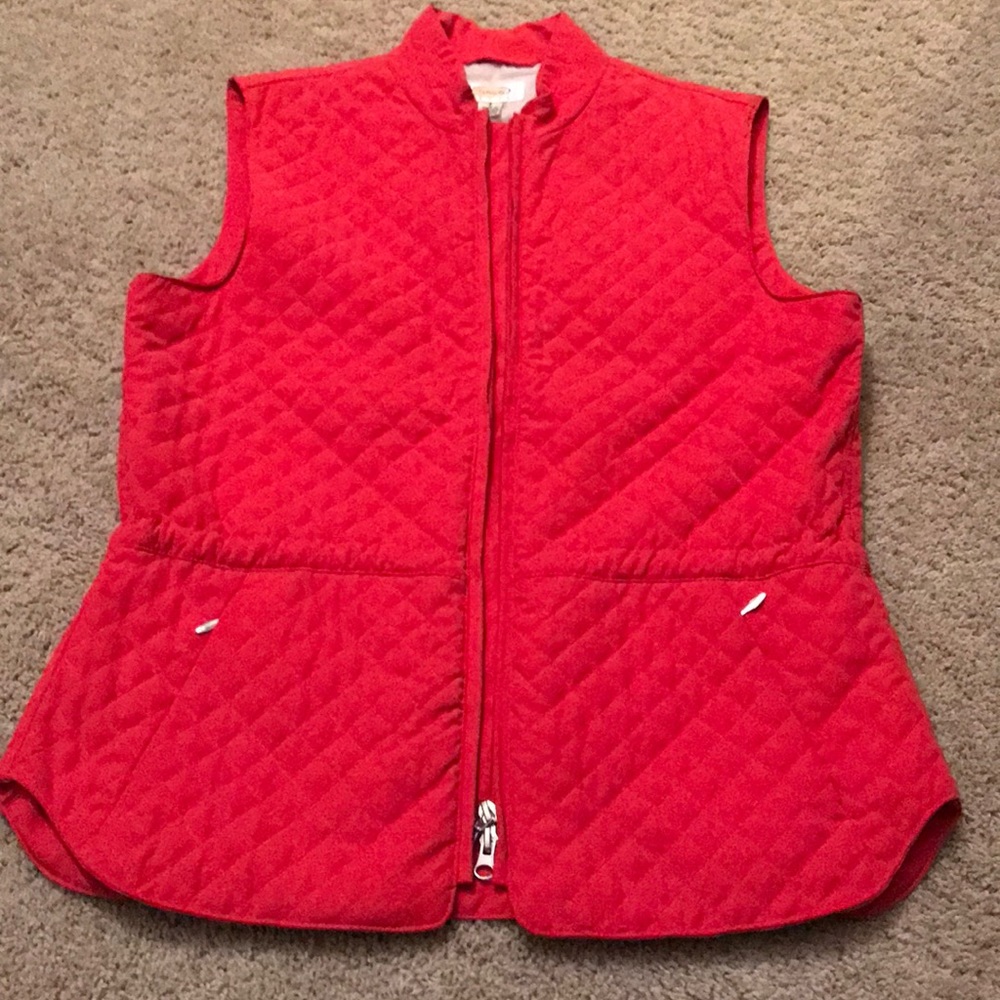 Talbots lined vest
